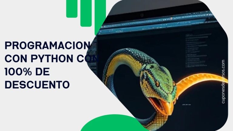 Programacion con Python con 100% de descuento